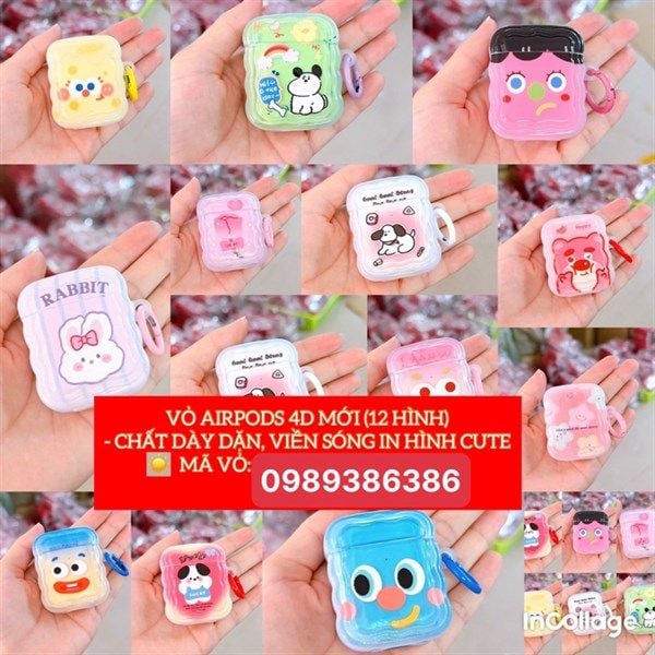 Bao Da Airpod Hình Kute
