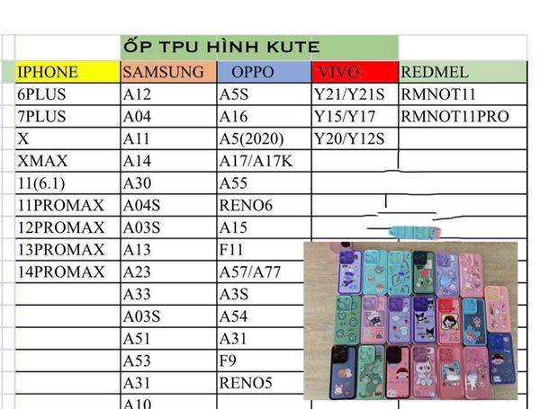 Ốp Tpu Hình Kute