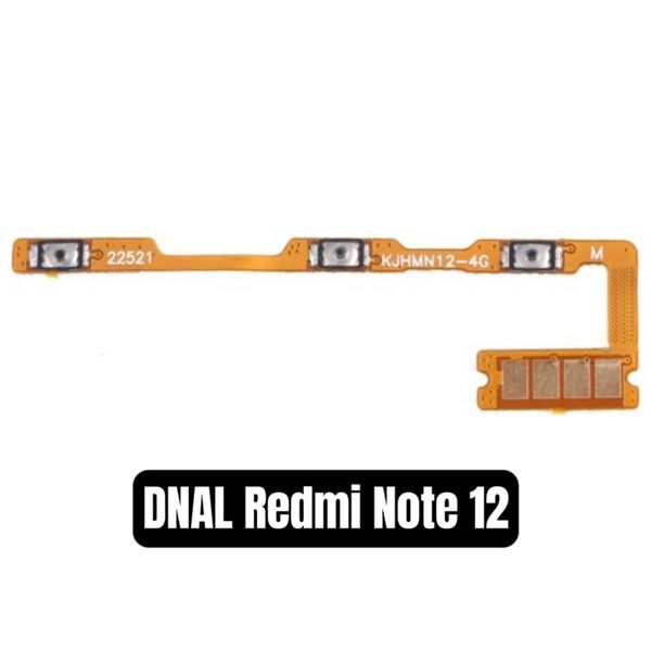 Dây Nút Nguồn + Âm Lượng Xiaomi Redmi Note 12 4G