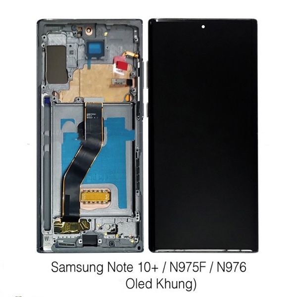 Màn Hình Samsung Note 10+ / N975F / N976 / Note 10Plus / Note 10 Plus 2Ic/ Oled Khung Xanh