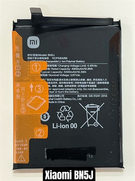 Pin Xiaomi BN5J / Redmi Note 12 5G / Redmi Note 12T Pro / Poco X5 5G 5000mAh