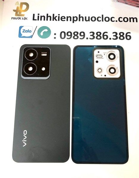 Lưng Vivo V25 / V25E Đen (có kc)