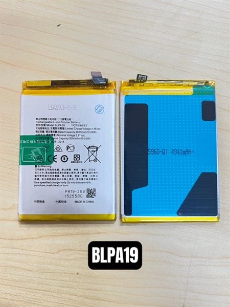 Pin Oppo BLPA19 / A18 / A38- 4G/ A58- 4G / Realme C55 / 4800mAh - 50000mAh