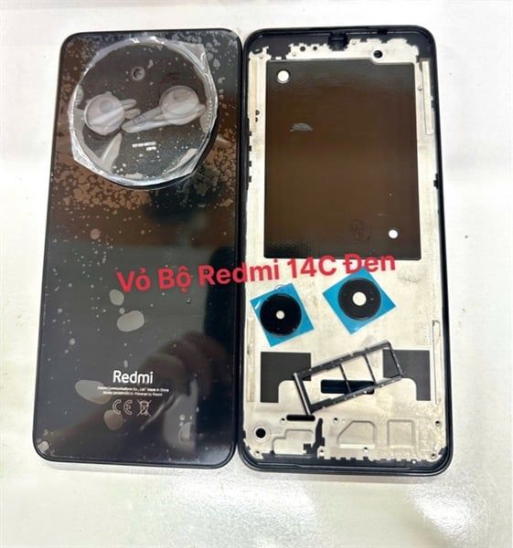 Vỏ Bộ Xiaomi Redmi 14C Đen