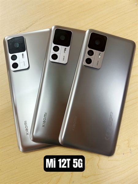 Lưng Xiaomi Mi 12T 5G / Mi 12T Pro 5G / Redmi K50 Ultra Zin Bạc