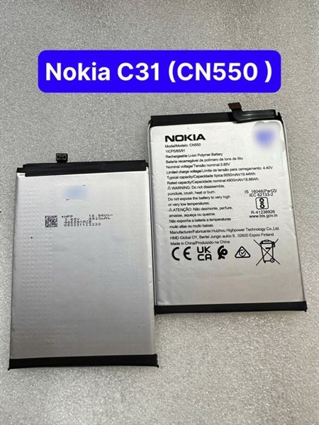 Pin Nokia C31 / CN550 -5050mAh Zin