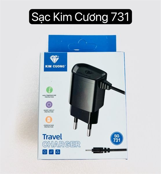 Sạc Kim Cương 731- nokia chui nhỏ/ chân kim (sl10-1/30-2/50-3)