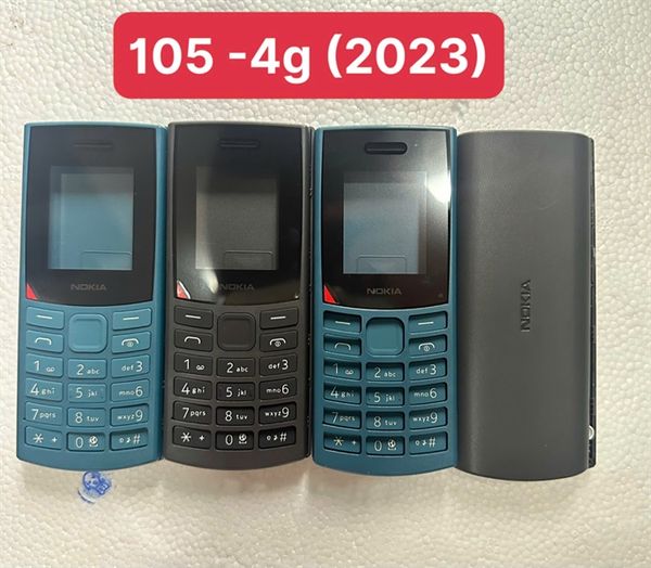 Vỏ Bộ Nokia 105 4G Pro / 105 4G 2023 (vỏ + phím, ko sườn)