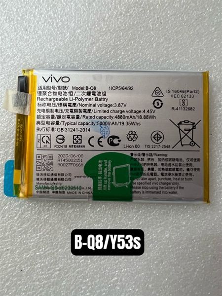 Pin Vivo B - Q8 / Y53s Zin