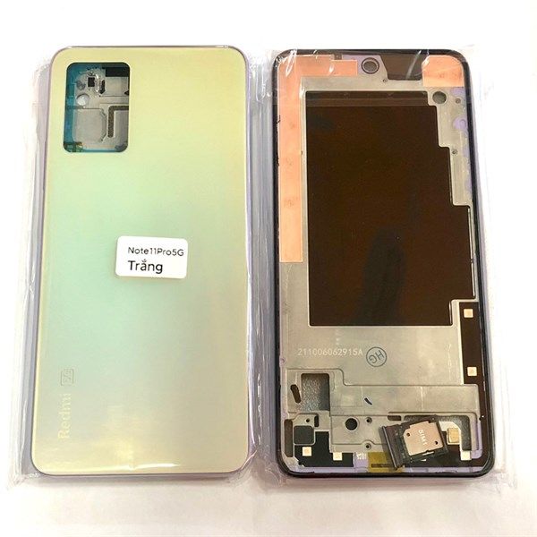 Vỏ Bộ Xiaomi Redmi Note 11 Pro - 5G Trắng Tím (kc+55k)
