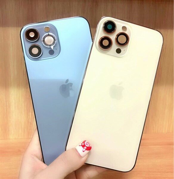 Vỏ Bộ Iphone 13 Pro Max 5G - Zin Vàng (Full PK)