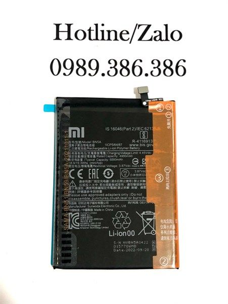 Pin Xiaomi BN5A / Redmi 10 / Redmi Note 10 / 4900- 5000mAh