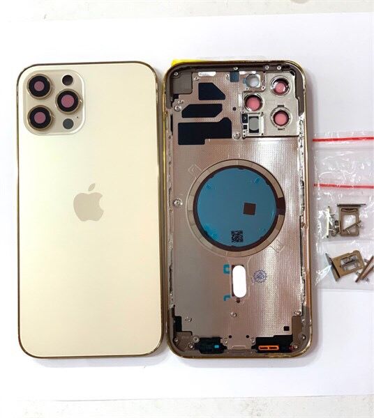 Vỏ Bộ Iphone 12 Pro Max 5G Zin -Vàng (Full PK)
