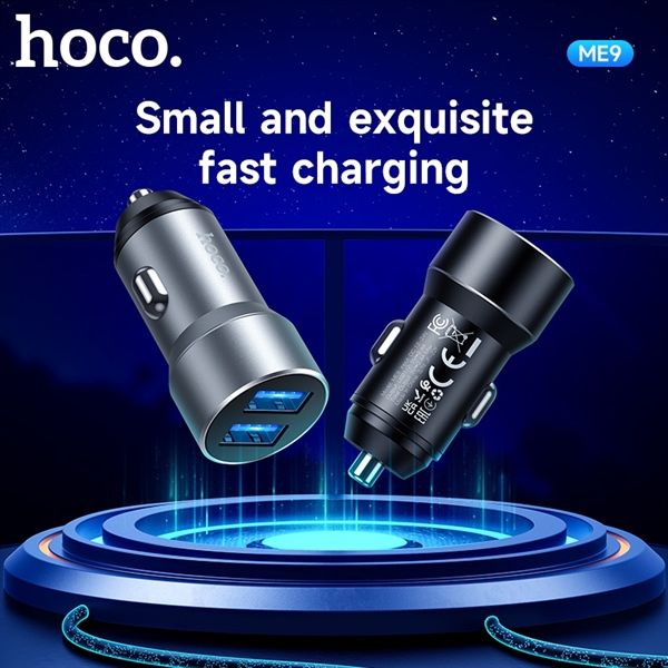 Cóc Sạc Xe Ô Tô Hoco ME9 - 2.4A ( Bluetooth)