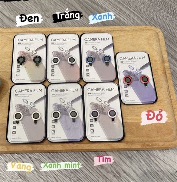 Lend Dán Bảo Vệ Camera Iphone Màu - 1 Mắt 2 Mắt