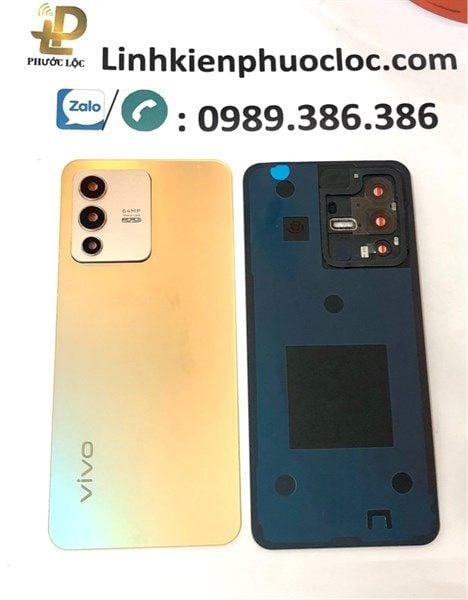 Lưng Vivo V23 5G Vàng / Vivo S12 ( có Kính Cam)