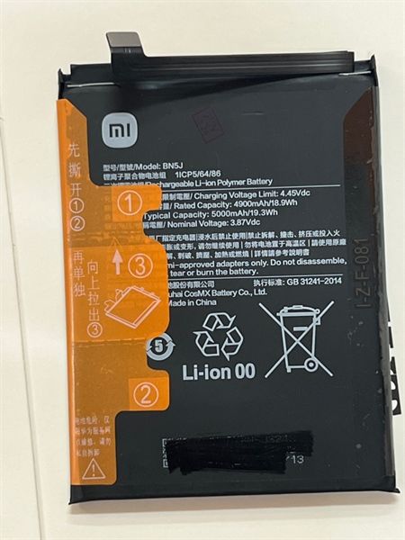 Pin Xiaomi BN5J / Redmi Note 12 5G / Redmi Note 12T Pro / Poco X5 5G 5000mAh