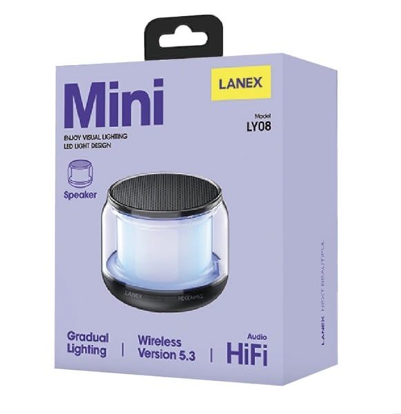 Loa Nhạc Bluetooth - Lanex LY 08 - V5.0 Led