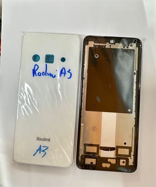 Vỏ Bộ Xiaomi Redmi A3 Zin - Trắng