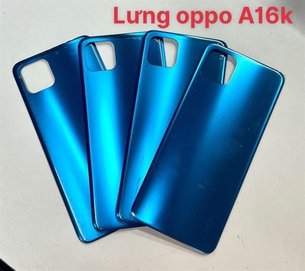 Lưng Oppo A16K Xanh