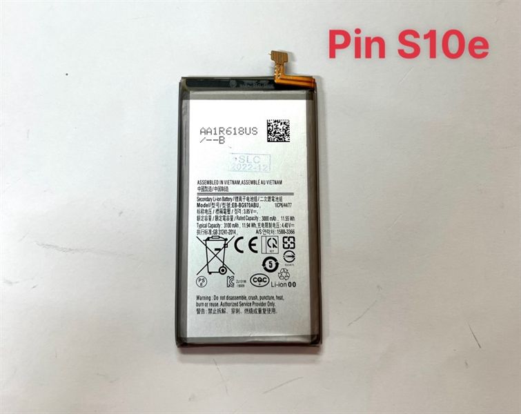 Pin Samsung S10E / G970 / EB-BG970ABU