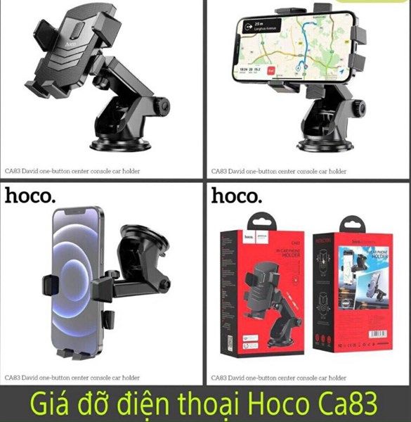 Giá Đỡ Điện Thoại ô tô Hoco CA83