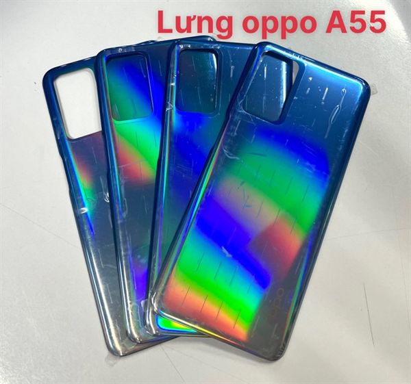 Lưng Oppo A55 Xanh Dương