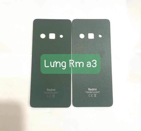 Lưng Xiaomi Redmi A3 Đen