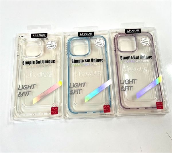 Ốp Lưng Trong Viền Màu Likgus