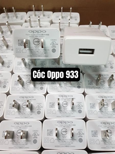 Cóc Sạc Oppo 933 (sl10-1/20-2/50-3/100-5)