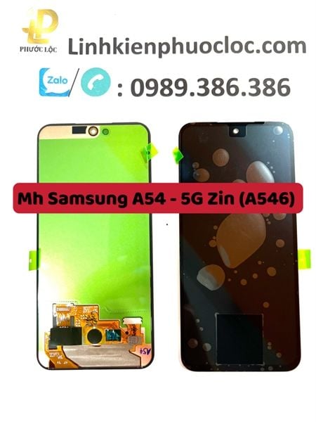 Màn Hình Samsung A54 (A546) - Zin Khung - Đen ( Amoled )