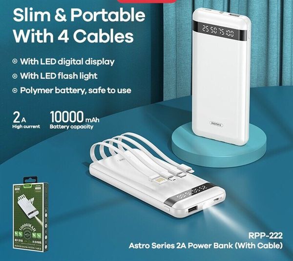 Pin Dự Phòng Remax RPP 222 - 10000mAh