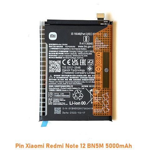 Pin Xiaomi BN5M / Pin Xiaomi Redmi Note 12 4G 4900mAh Zin