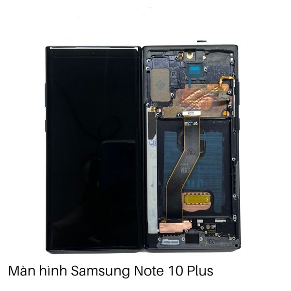Màn Hình Samsung Note 10+ / N975F / N976 / Note 10Plus / Note 10 Plus 2Ic/ Oled Khung Xanh