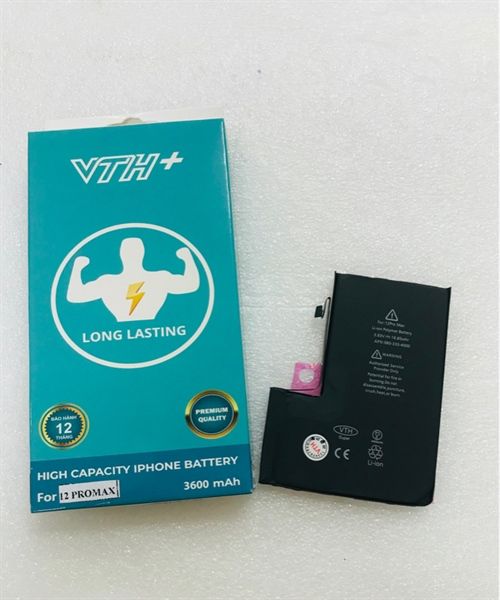 Pin Iphone 12 Pro Max VTH - DL Siêu Cao 4400mAh