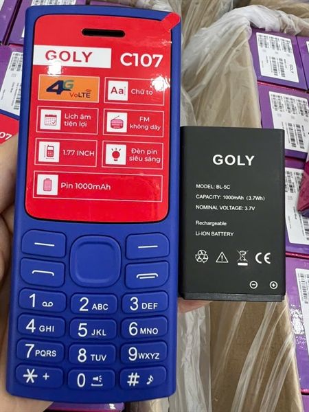 Điện Thoại Goly C107 4G hãng- bh12t