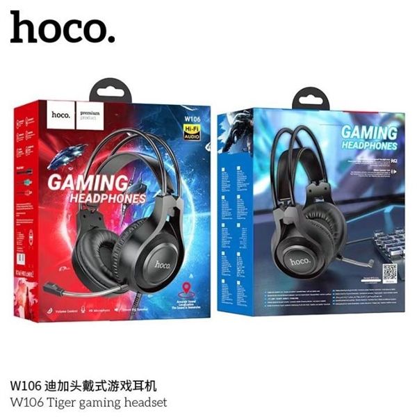 Tai Nghe Chụp Tai Hoco W106 Gaming