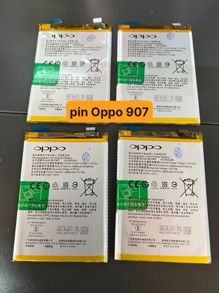 Pin Oppo 907 / Reno 8Z / Reno 7-4G / Reno 7Z / Reno 8-4G Zin