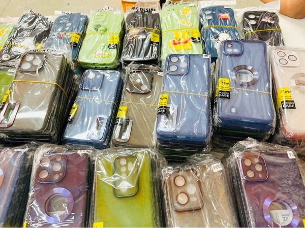 Ốp TPU Màu Trong Viền Cam Bóng Hở Logo ( sl10-1/30-2/50-3/100-4)
