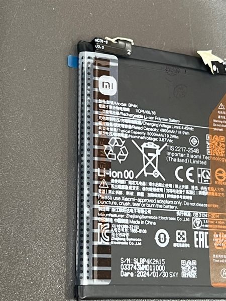 Pin Xiaomi BP4K / Redmi Note 12 Pro 5G / Redmi Note 12T Pro / Poco X50 Pro 4900mAh