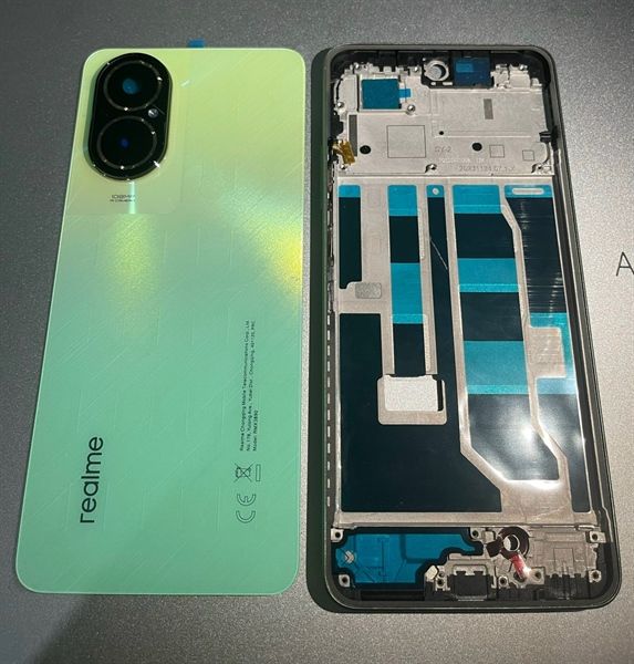 Vỏ Bộ Oppo Realme C67 Zin - Xanh