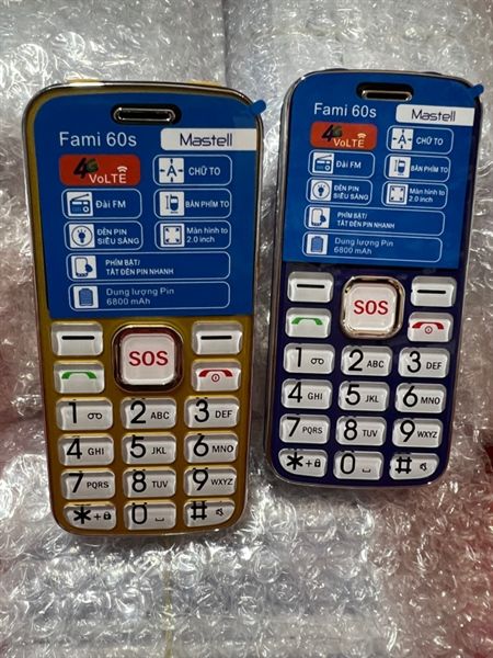 Điện Thoại Fami 60s 4G -bh6t- ko hộp