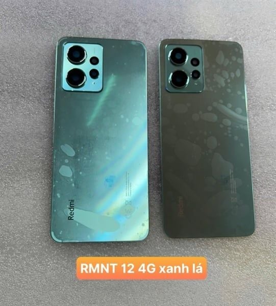 Lưng Xiaomi Redmi Note 12 4G xanh lá ( có kc)