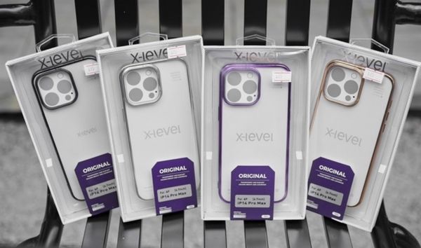 Ốp Lưng X-Level Viền Màu Lưng Trong Iphone