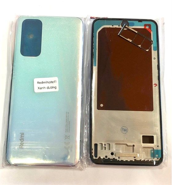 Vỏ Bộ Xiaomi Redmi Note 11 4G / Note 11S 4G Xanh Tím