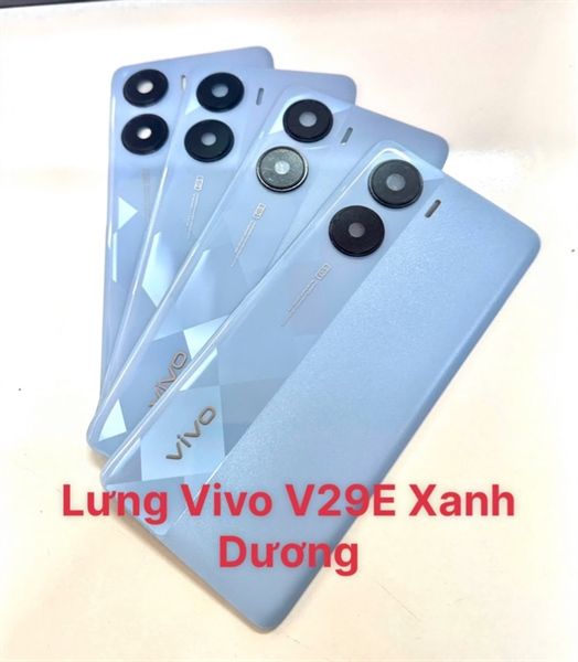 Lưng Vivo V29E Xanh Dương ( Lưng Cong )
