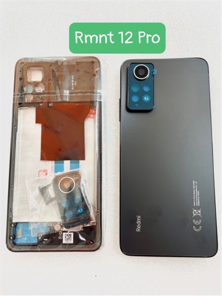 Vỏ Bộ Xiaomi Redmi Note 12 Pro -4G Đen