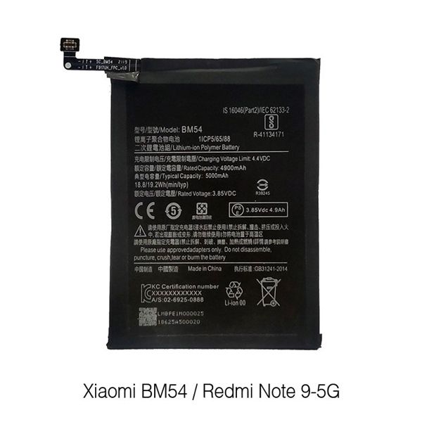 Pin Xiaomi BM54/ Redmi Note 9 5G Zin