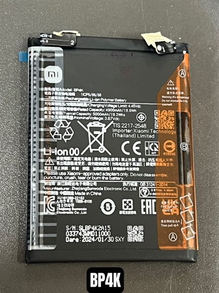 Pin Xiaomi BP4K / Redmi Note 12 Pro 5G / Redmi Note 12T Pro / Poco X50 Pro 4900mAh