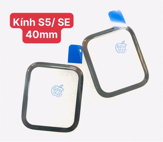 Kính Liền Keo Apple Wacth S5/SE - Size 40mm